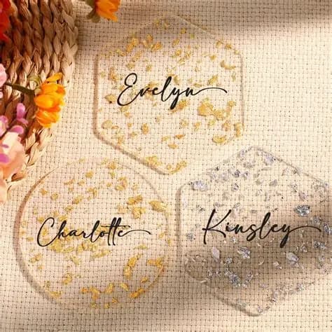 Custom Printed Acrylic Coasters
