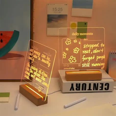 Customized Daily Journal LED Lamp