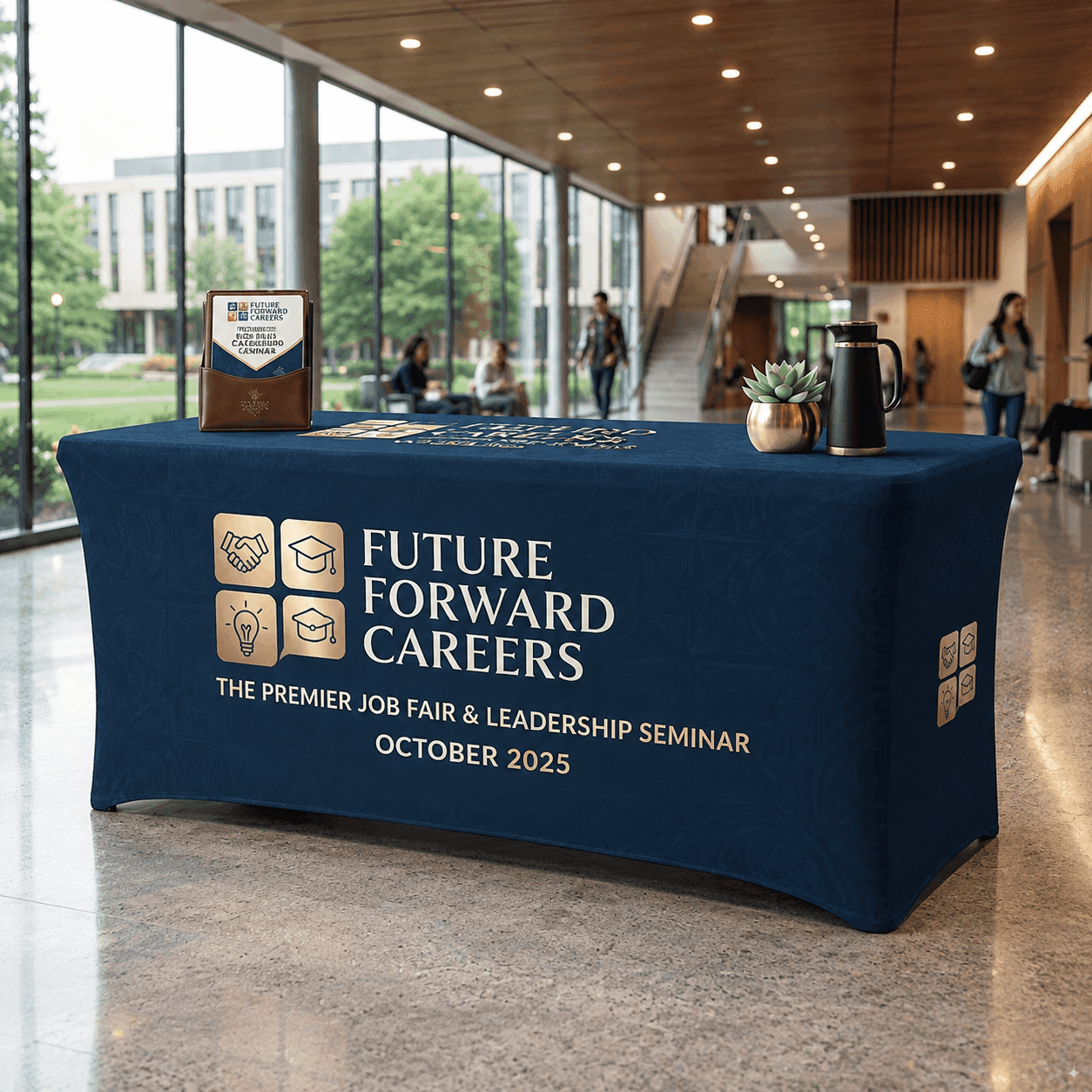 Table Throw Banner