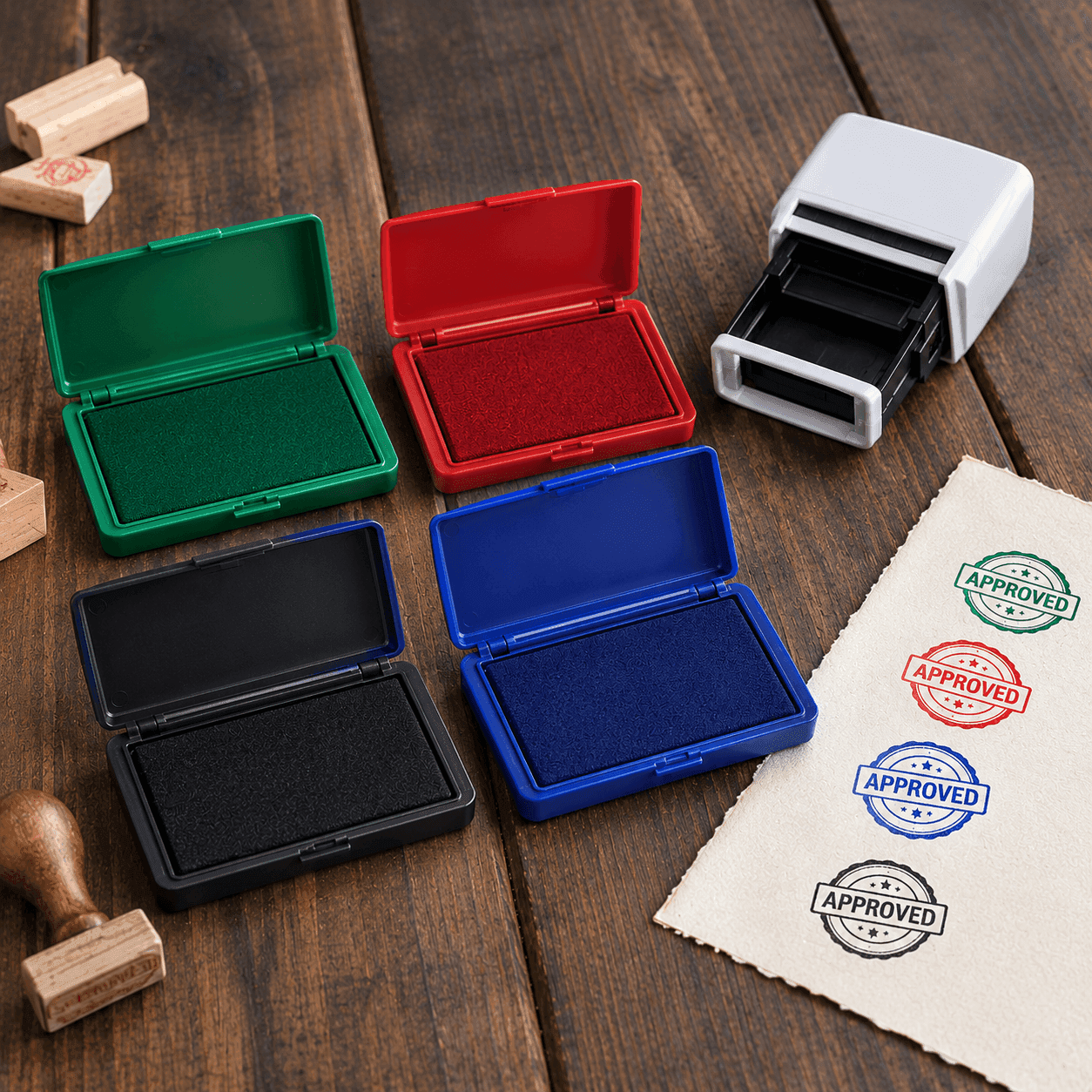 Self-inking Stamp Pads