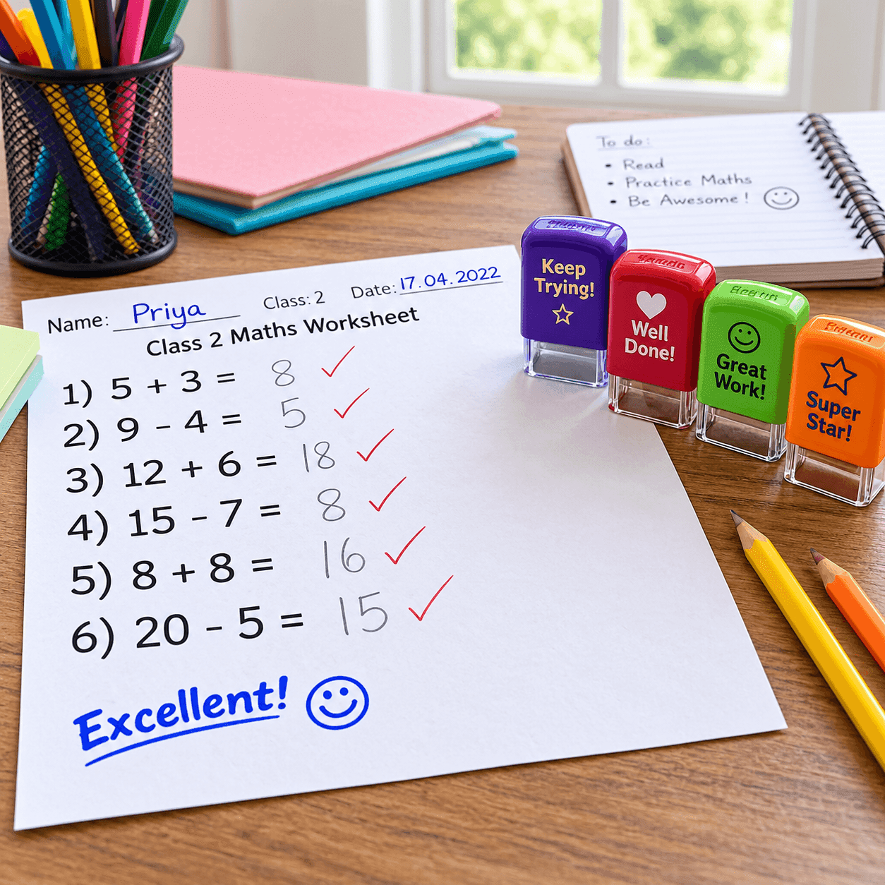 Teacher's Grading Stamp Set