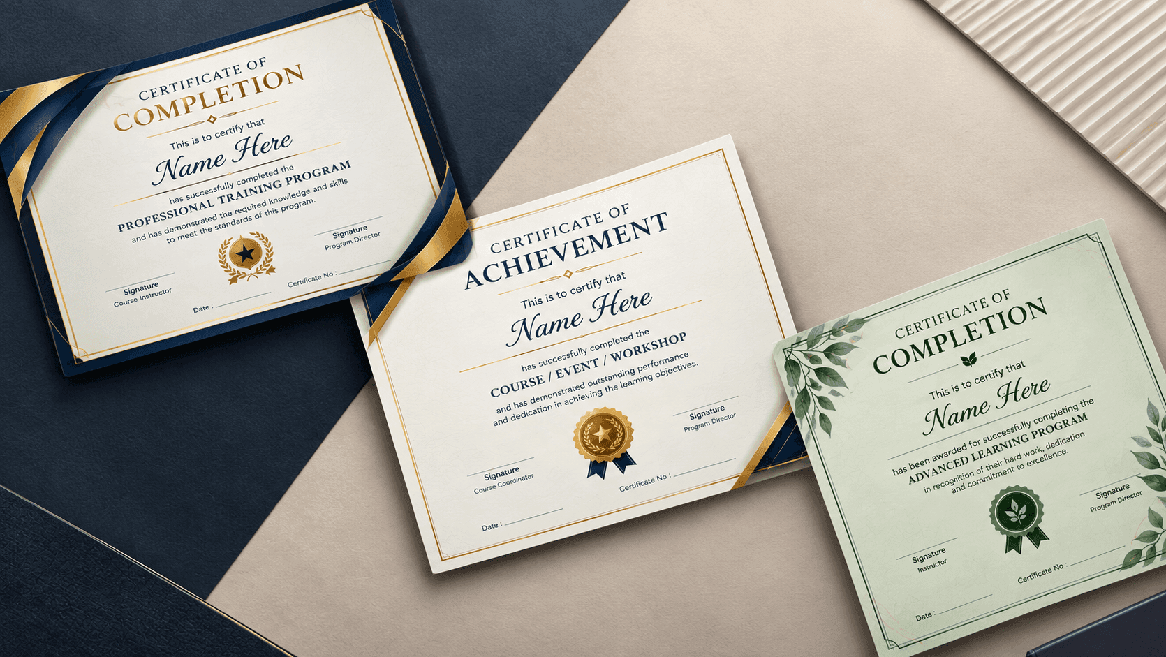 Custom Certificates