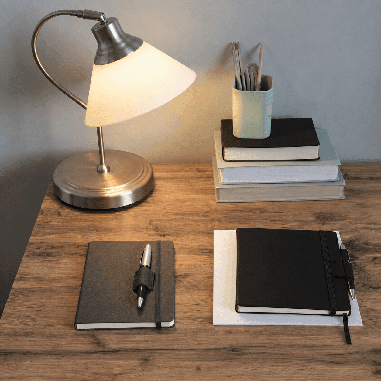 Diary with Pen Holder