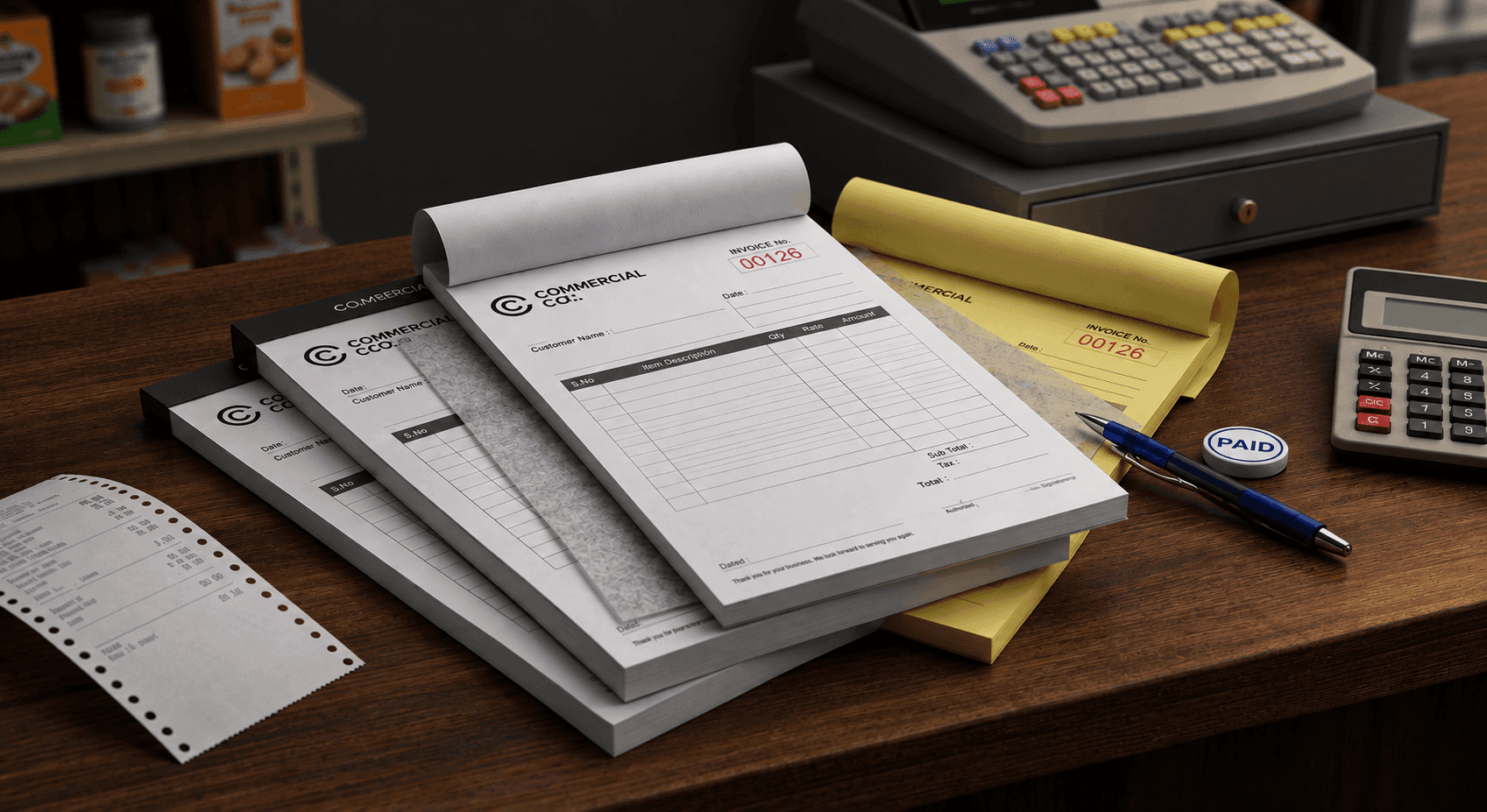 Invoice Books