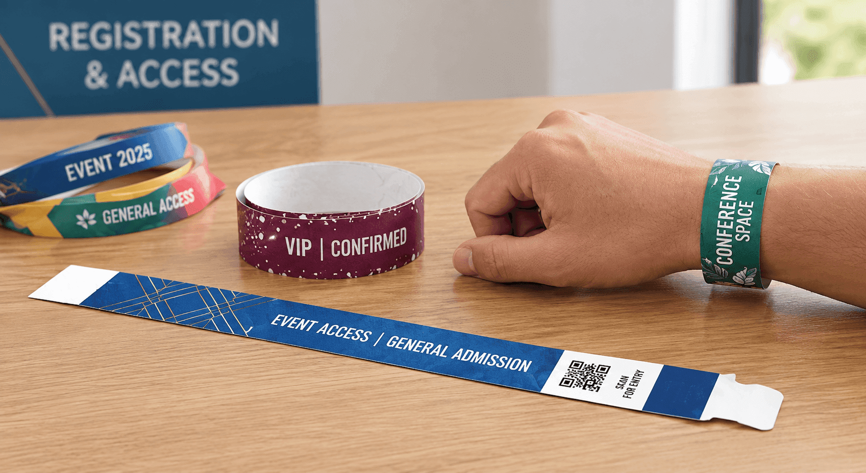 Custom Paper Wrist Bands