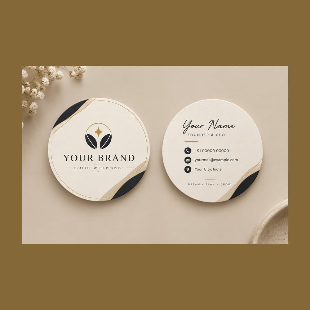 Circle Visiting Cards