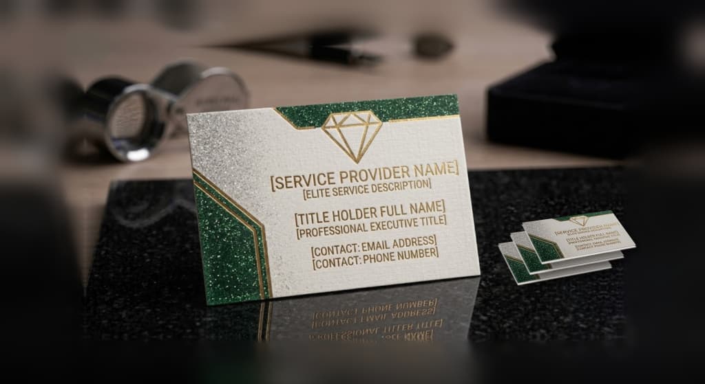 Diamond Visiting Cards