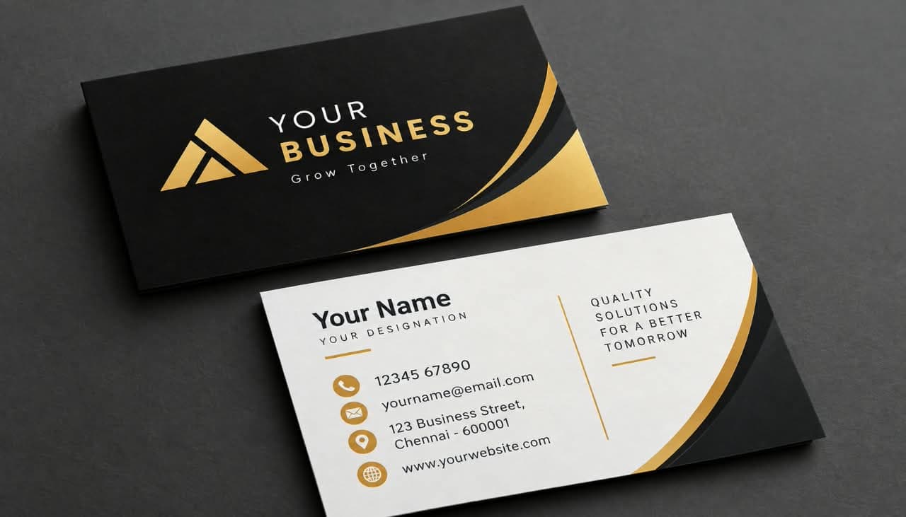 Foil Business Cards