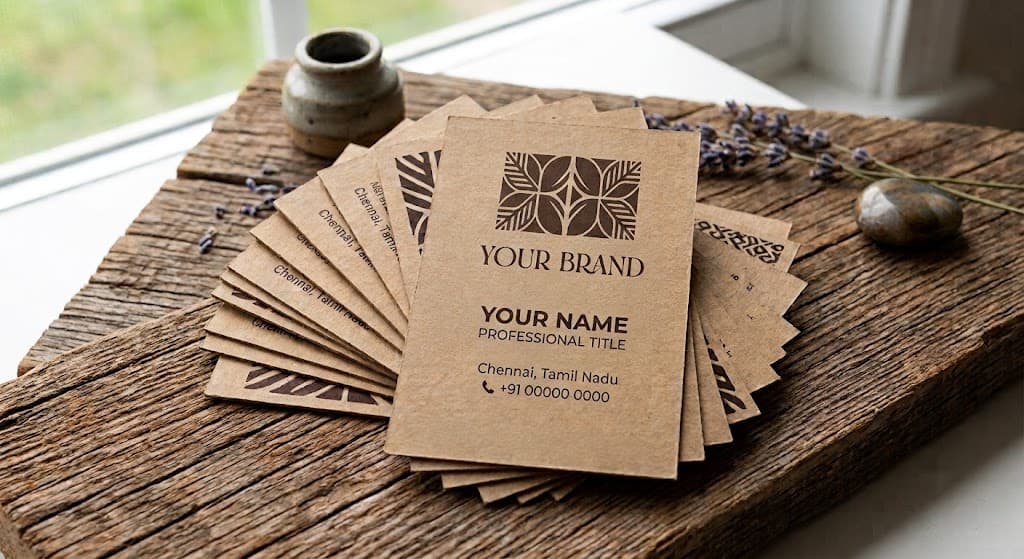 Kraft Visiting Cards