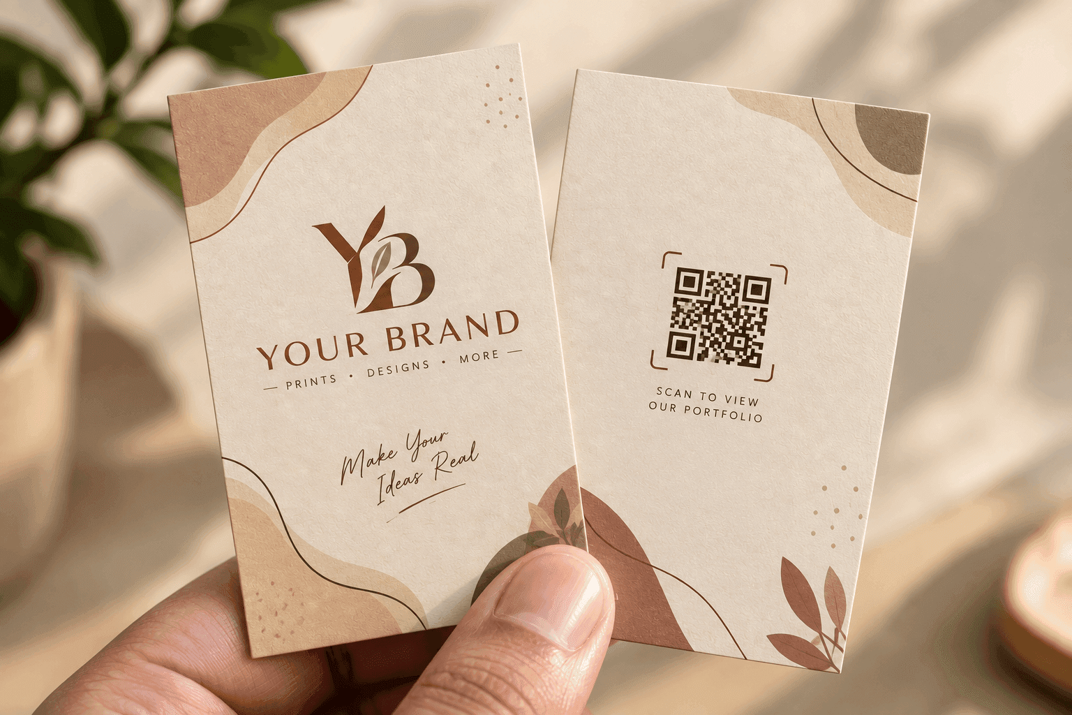 QR Code Visiting Cards