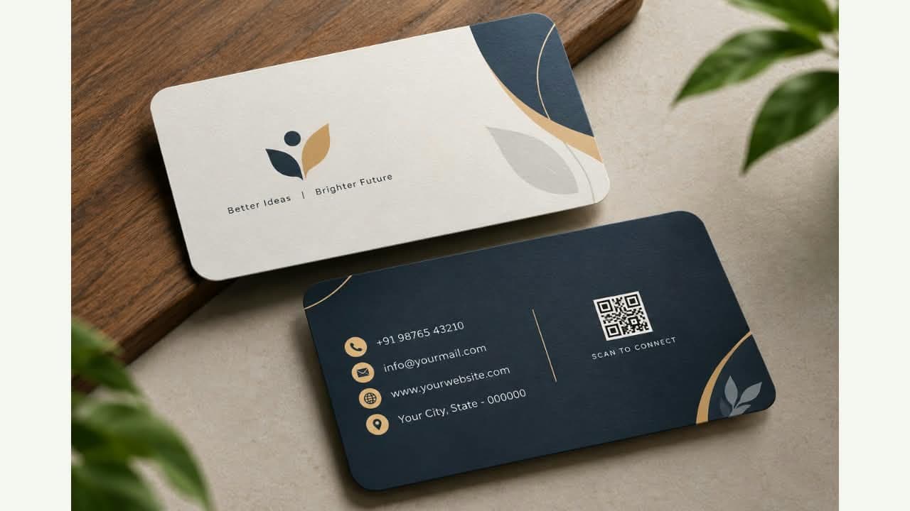 Rounded Corner Visiting Cards