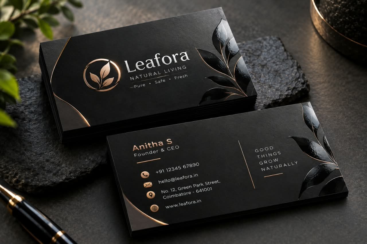Spot UV Visiting Cards